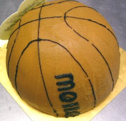オーダーケーキ「バスケットボール」