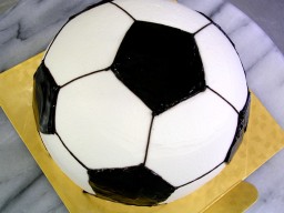 オーダーケーキ「サッカーボール」